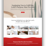 Christian Blogger WordPress Website
