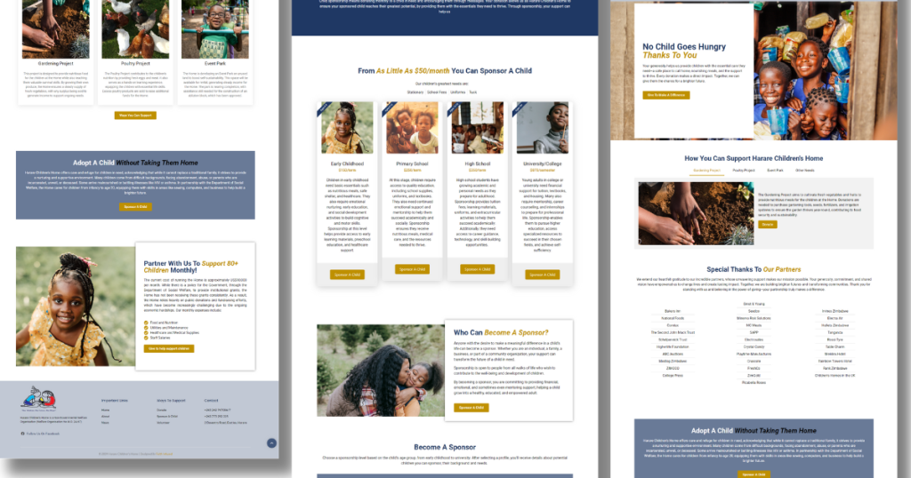 Non Profit Website Design