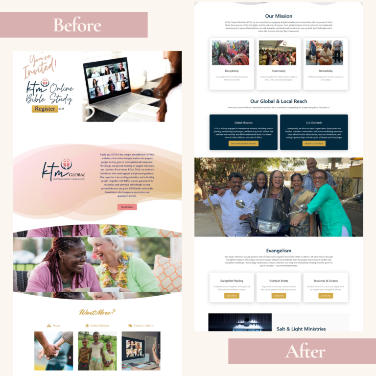 Christian Website ReDesign