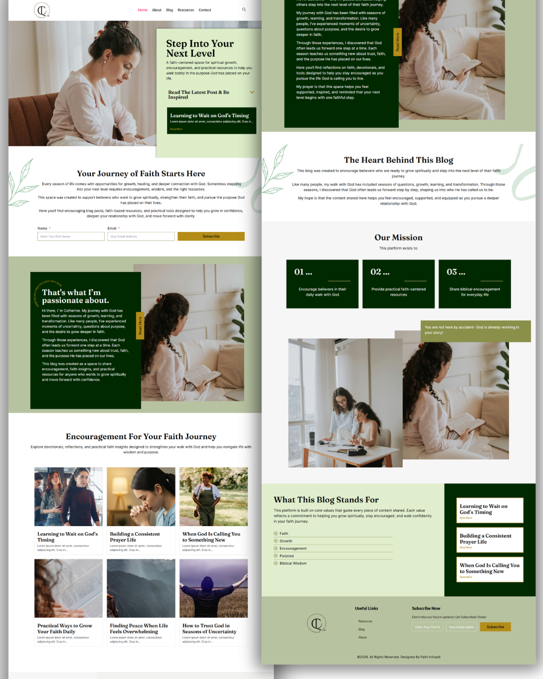 WordPress Blog Template